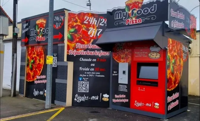 Distributeur automatique de pizzas à Loison-Sous-Lens, Loison-Sous-Lens, My Food Pizza